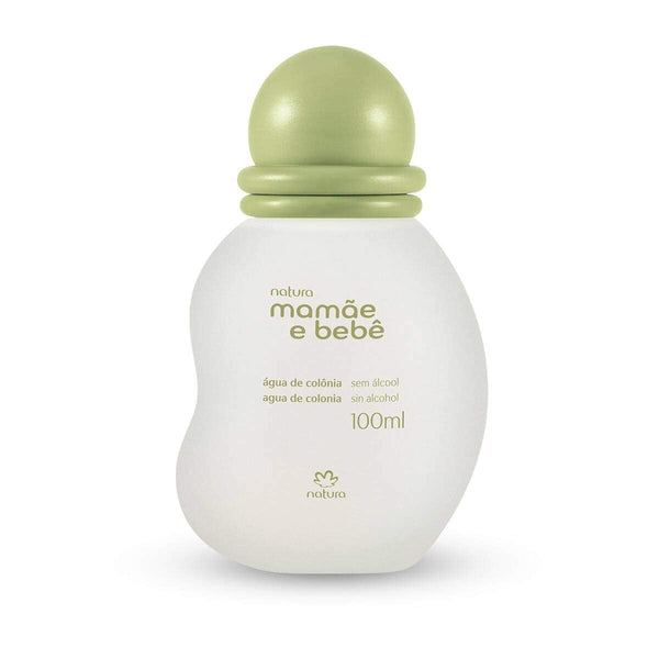natura - Mamãe e Bebê Mom & Baby Cologne | Gentle Fresh Scent for Babies | Alcohol-Free, Hypoallergenic, Pediatrician Tested, Vegan & Safe Daily Use – 3.4 fl oz (100 ml)