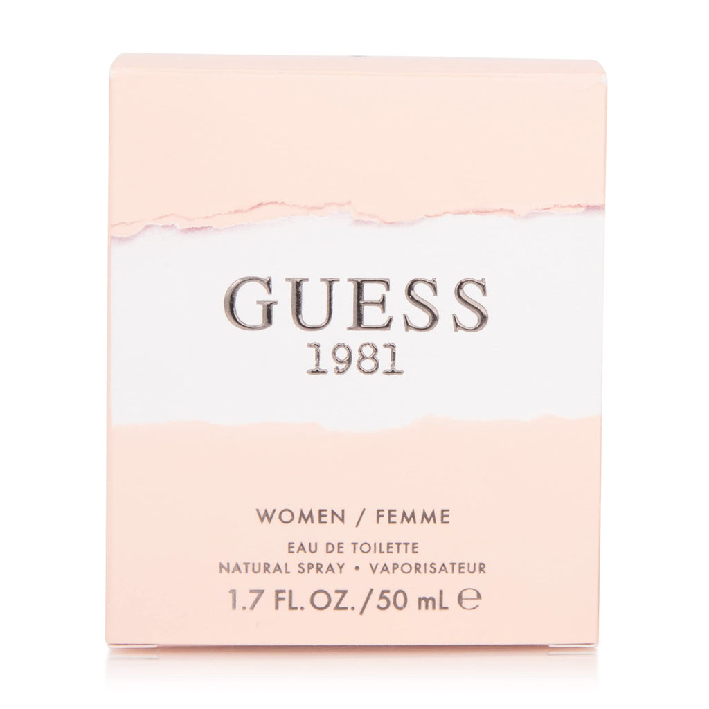 Guess 1981 Eau De Toilette Perfume Spray for Women, 3.4 Fl. Oz.