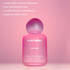Evereden Fragrance Hair and Body Mist - Darling: Clean and Vegan Collectible Hair and Body Spray for Teen Girls - Amplify Your Self Expression with Iconic Scents in Aesthetic Bottles | Long-Lasting Strawberry, Rose & Vanilla Scent, Aesthetic Bottle, Clean
