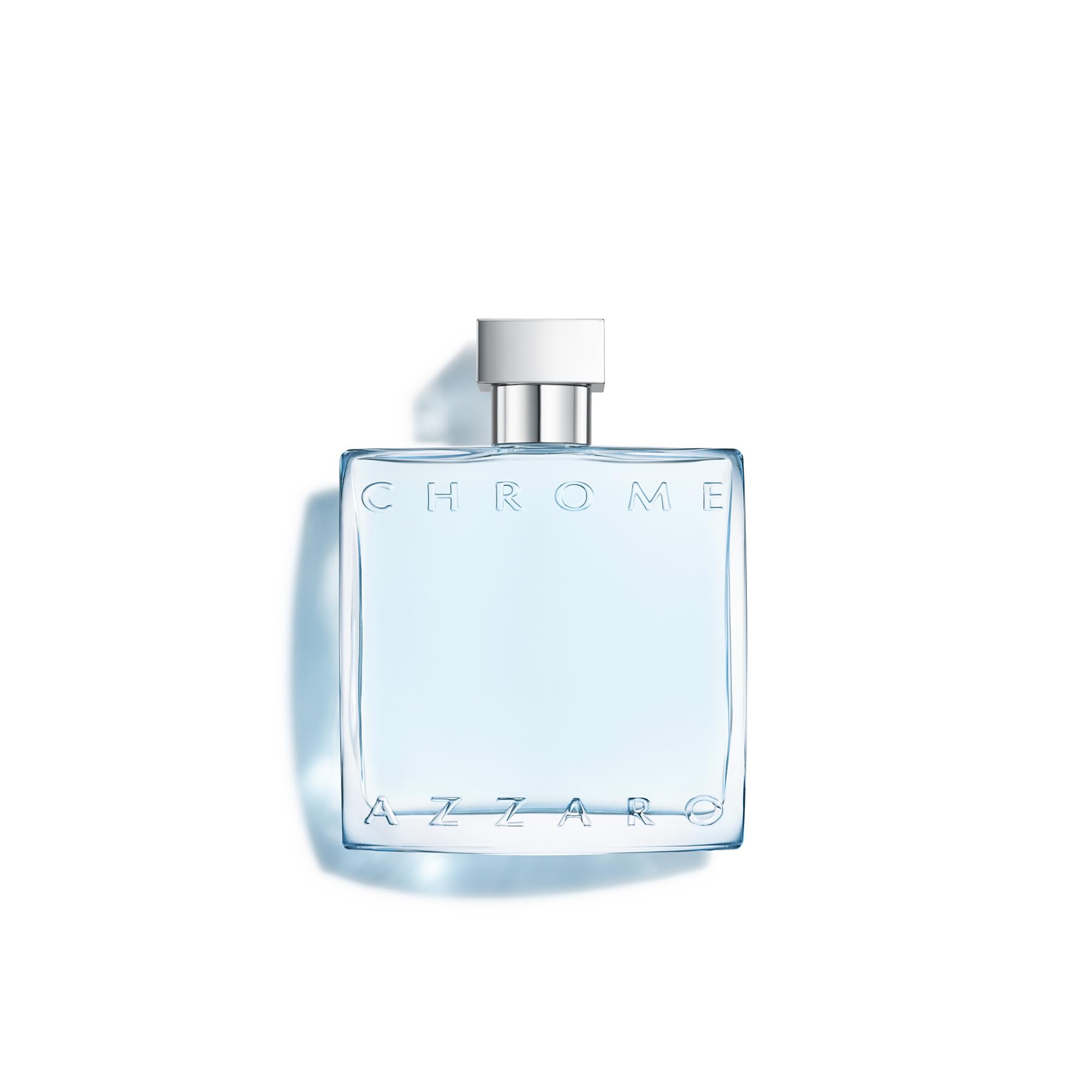 Azzaro Chrome Eau de Toilette - Fresh Aquatic Mens Cologne - Citrus, Woody, Musky Fragrance -Fresh Notes of Bergamot - Everyday Wear - Classic Summer Beach Scent - Luxury Perfumes for Men