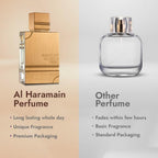 Al Haramain Amber Oud Gold Edition Eau De Parfum – 60ml Unisex Perfume with Atomizer – Arabian Perfumes for Women & Men, Sweet Aroma That Lasts, Arabic Cologne (Amber Oud)