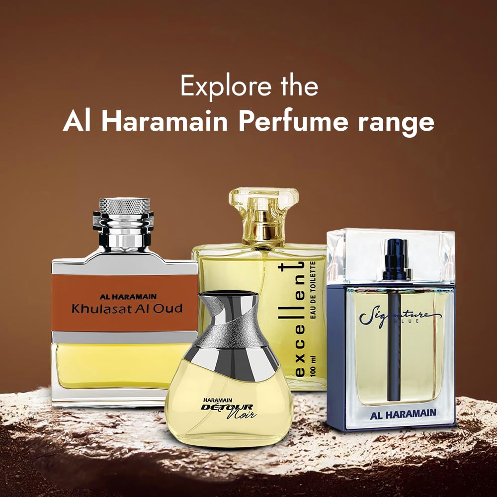 Al Haramain Amber Oud Gold Edition Eau De Parfum – 60ml Unisex Perfume with Atomizer – Arabian Perfumes for Women & Men, Sweet Aroma That Lasts, Arabic Cologne (Amber Oud)