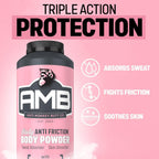 Anti Monkey Butt Body Powder for Women - Talc-Free Anti Chafing Powder for Sweat, Friction, & Itch Relief - Calamine Body Powder for Thigh Chafing, Skin Irritation, & Odor Control - 8 oz