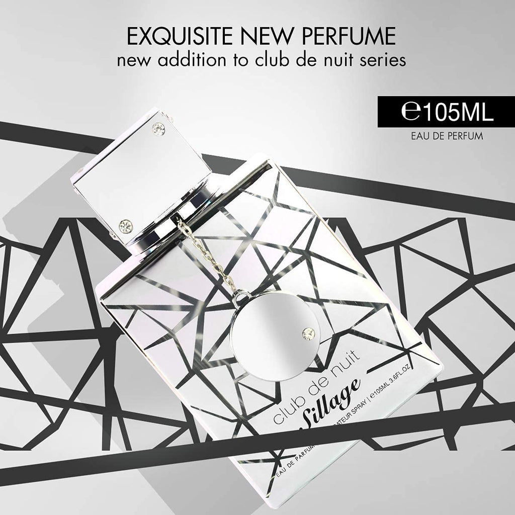 Armaf Club De Nuit Sillage For Unisex Eau de Parfum Spray, 3.6 Ounce