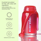 Evereden Fragrance Hair and Body Mist - Darling: Clean and Vegan Collectible Hair and Body Spray for Teen Girls - Amplify Your Self Expression with Iconic Scents in Aesthetic Bottles | Long-Lasting Strawberry, Rose & Vanilla Scent, Aesthetic Bottle, Clean