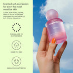 Evereden Fragrance Hair and Body Mist - Darling: Clean and Vegan Collectible Hair and Body Spray for Teen Girls - Amplify Your Self Expression with Iconic Scents in Aesthetic Bottles | Long-Lasting Strawberry, Rose & Vanilla Scent, Aesthetic Bottle, Clean