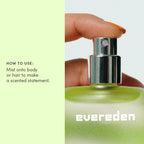 Evereden Fragrance Hair and Body Mist - Darling: Clean and Vegan Collectible Hair and Body Spray for Teen Girls - Amplify Your Self Expression with Iconic Scents in Aesthetic Bottles | Long-Lasting Strawberry, Rose & Vanilla Scent, Aesthetic Bottle, Clean