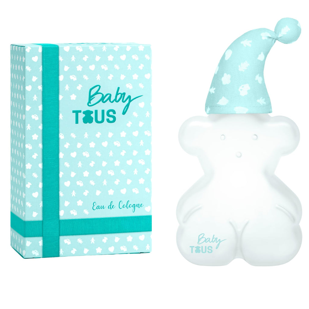 TOUS Baby Cologne for Boys and Girls. Fresh, Powdery Perfume, Gentle Scent for Babies & Toddlers. Ideal Baby Gift, 3.4 Fl Oz