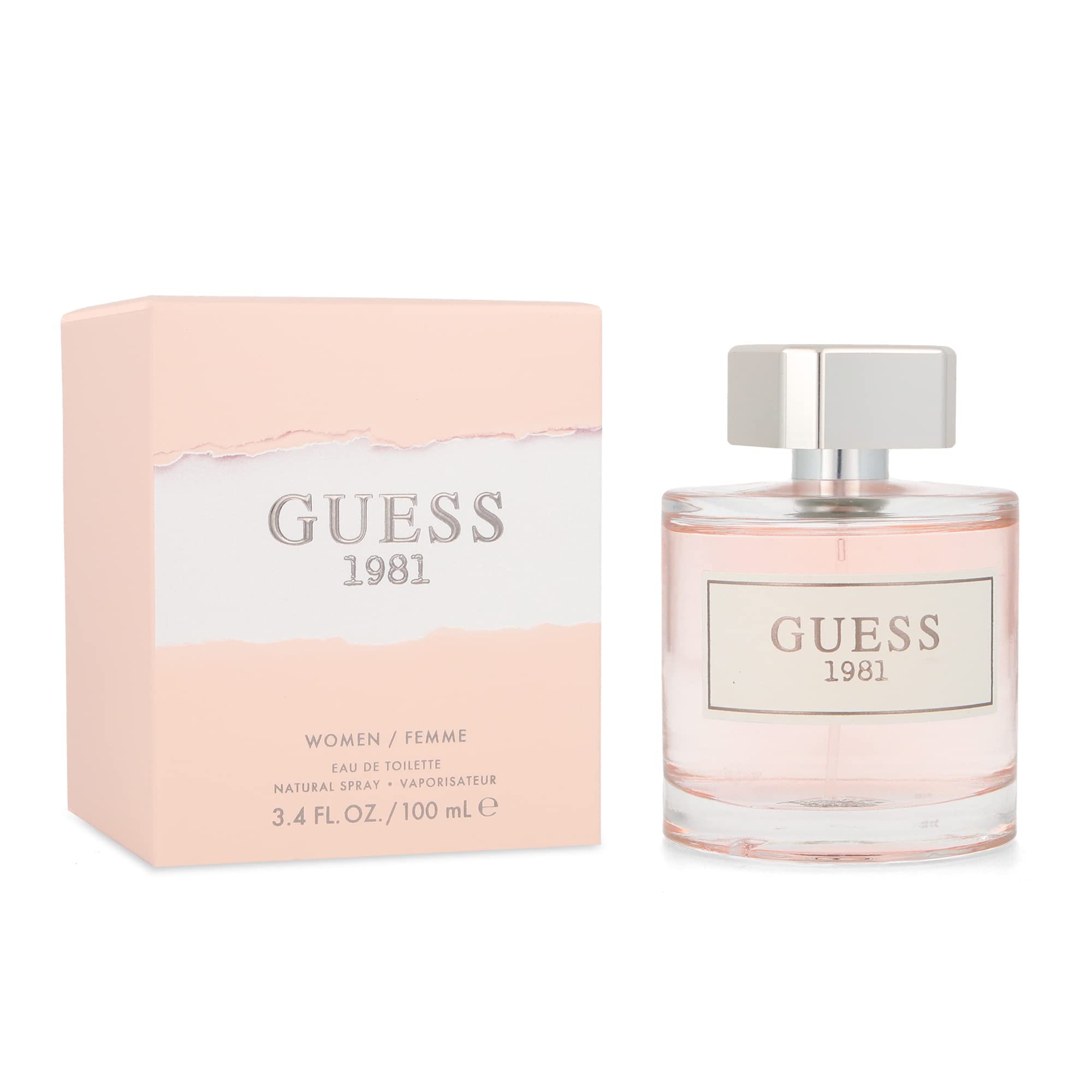 Guess 1981 Eau De Toilette Perfume Spray for Women, 3.4 Fl. Oz.