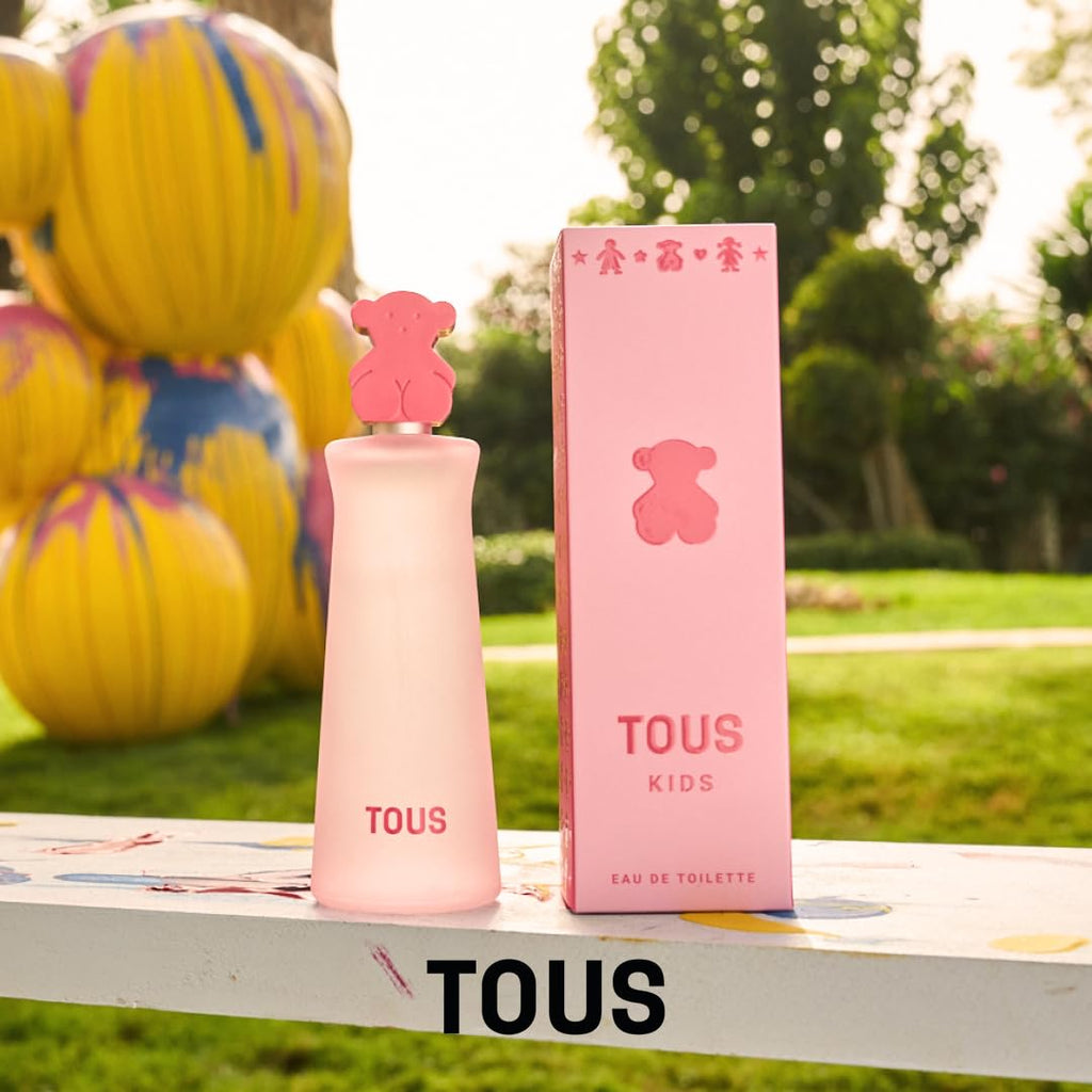 TOUS Eau de Toilette for Boys and Girls, Gentle on Children's Sensitive Skin and Ideal for Everyday Use, 3.4 Fl Oz