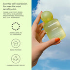 Evereden Fragrance Hair and Body Mist - Darling: Clean and Vegan Collectible Hair and Body Spray for Teen Girls - Amplify Your Self Expression with Iconic Scents in Aesthetic Bottles | Long-Lasting Strawberry, Rose & Vanilla Scent, Aesthetic Bottle, Clean