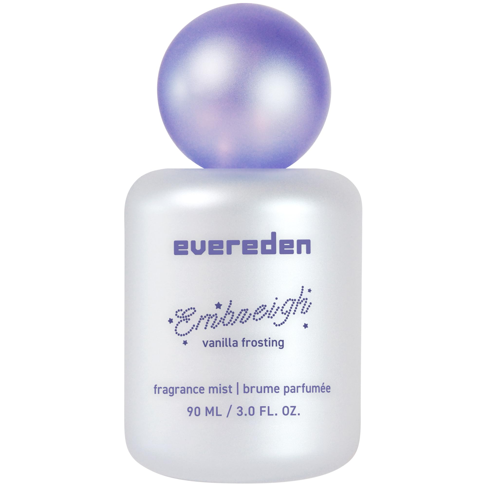 Evereden Fragrance Hair and Body Mist - Darling: Clean and Vegan Collectible Hair and Body Spray for Teen Girls - Amplify Your Self Expression with Iconic Scents in Aesthetic Bottles | Long-Lasting Strawberry, Rose & Vanilla Scent, Aesthetic Bottle, Clean