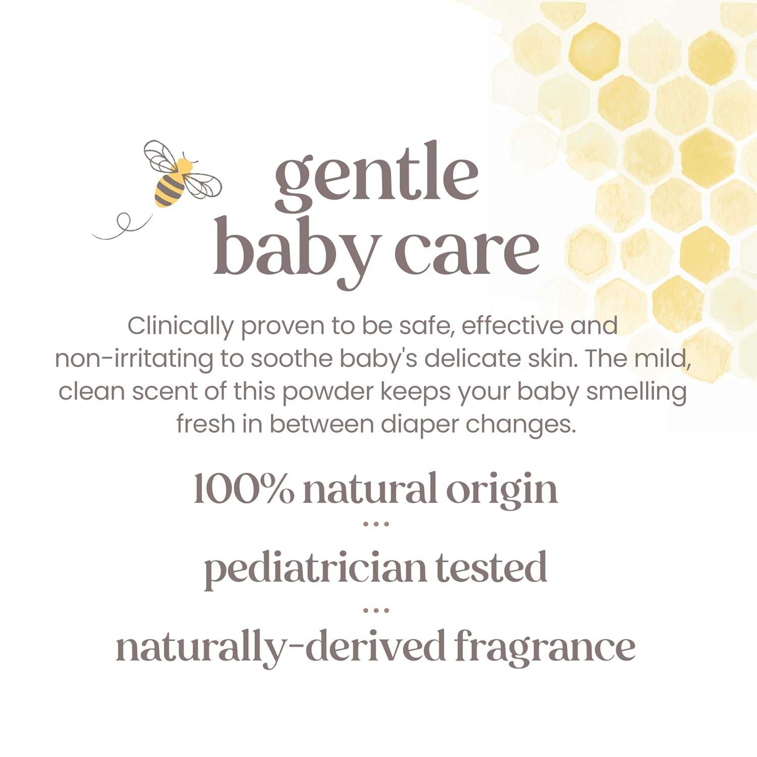 Burt's Bees Baby Dusting Powder,100% Natural Origin Baby Powder Talc-Free,7.5 oz. Bottle,(Pack of 2)
