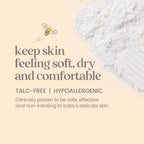 Burt's Bees Baby Dusting Powder,100% Natural Origin Baby Powder Talc-Free,7.5 oz. Bottle,(Pack of 2)