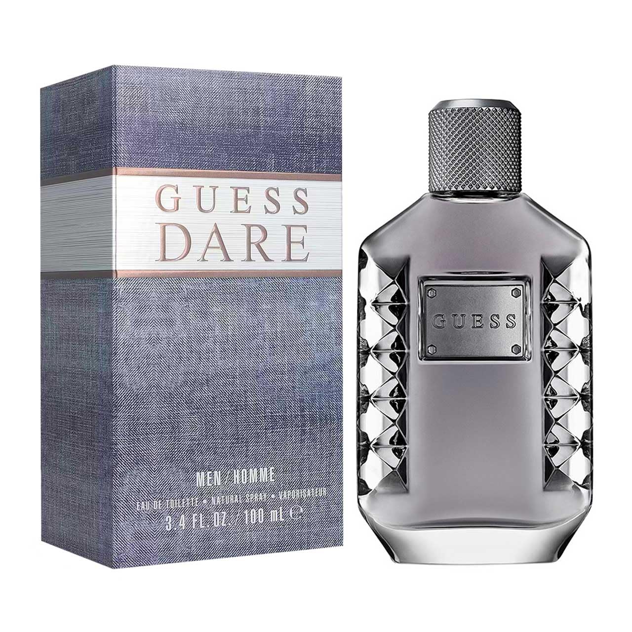 GUESS Dare Eau De Toilette for Men, 3.4 Ounce, NS