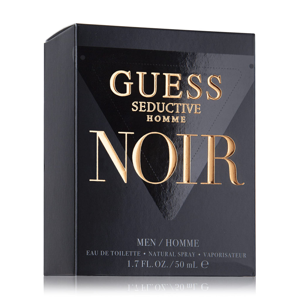 Guess Seductive Homme Noir 3.4 oz EDT Spray RETAIL