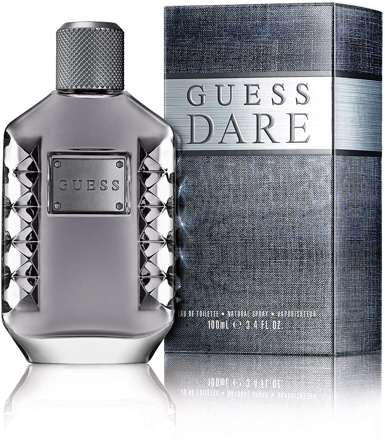 GUESS Dare Eau De Toilette for Men, 3.4 Ounce, NS