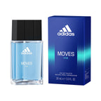Adidas Moves Him Body Fragrance 2.5 fl oz (Pack of 1) , Notes of Green Apple, Cedarwood, Musk, Men's Fragrance, Long Lasting, Sporty Fragrance, Travel Size