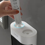 Toothpaste Toothpaste Dispenser Magnetic Toothbrush Holder Home